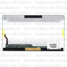 Матрица для ноутбука HP Pavilion G6-2102sr (1366x768 HD) TN, 40pin, Глянцевая
