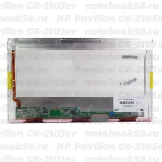 Матрица для ноутбука HP Pavilion G6-2103er (1366x768 HD) TN, 40pin, Глянцевая