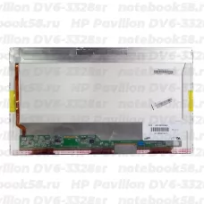 Матрица для ноутбука HP Pavilion DV6-3328sr (1366x768 HD) TN, 40pin, Глянцевая