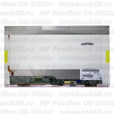 Матрица для ноутбука HP Pavilion G6-2102sr (1366x768 HD) TN, 40pin, Глянцевая