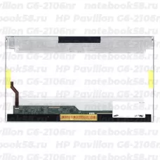 Матрица для ноутбука HP Pavilion G6-2106nr (1366x768 HD) TN, 40pin, Глянцевая