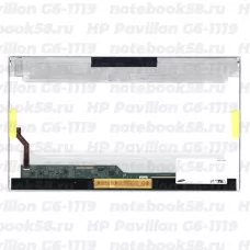 Матрица для ноутбука HP Pavilion G6-1119 (1366x768 HD) TN, 40pin, Глянцевая