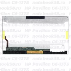 Матрица для ноутбука HP Pavilion G6-1375 (1366x768 HD) TN, 40pin, Глянцевая