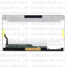 Матрица для ноутбука HP Pavilion G6-1c64 (1366x768 HD) TN, 40pin, Глянцевая
