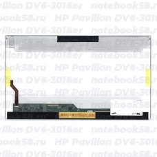 Матрица для ноутбука HP Pavilion DV6-3016er (1366x768 HD) TN, 40pin, Глянцевая