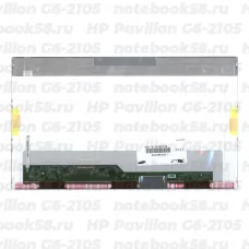 Матрица для ноутбука HP Pavilion G6-2105 (1366x768 HD) TN, 40pin, Глянцевая