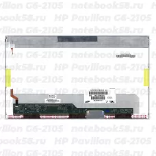 Матрица для ноутбука HP Pavilion G6-2105 (1366x768 HD) TN, 40pin, Матовая