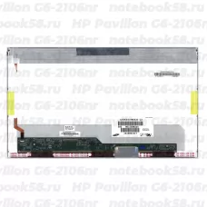 Матрица для ноутбука HP Pavilion G6-2106nr (1366x768 HD) TN, 40pin, Матовая