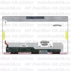 Матрица для ноутбука HP Pavilion G6-2233nr (1366x768 HD) TN, 40pin, Матовая