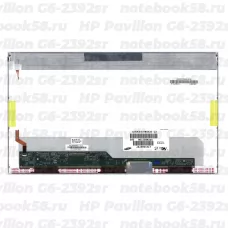 Матрица для ноутбука HP Pavilion G6-2392sr (1366x768 HD) TN, 40pin, Матовая
