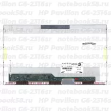 Матрица для ноутбука HP Pavilion G6-2316sr (1366x768 HD) TN, 40pin, Глянцевая