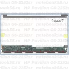 Матрица для ноутбука HP Pavilion G6-2252sr (1366x768 HD) TN, 40pin, Глянцевая