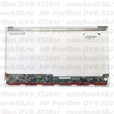 Матрица для ноутбука HP Pavilion DV6-3328sr (1366x768 HD) TN, 40pin, Глянцевая