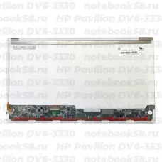 Матрица для ноутбука HP Pavilion DV6-3330 (1366x768 HD) TN, 40pin, Глянцевая