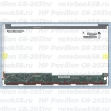 Матрица для ноутбука HP Pavilion G6-2031nr (1366x768 HD) TN, 40pin, Глянцевая
