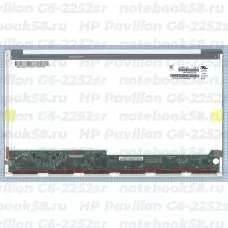 Матрица для ноутбука HP Pavilion G6-2252sr (1366x768 HD) TN, 40pin, Глянцевая