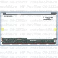 Матрица для ноутбука HP Pavilion G6-2332sr (1366x768 HD) TN, 40pin, Глянцевая