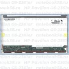 Матрица для ноутбука HP Pavilion G6-2361er (1366x768 HD) TN, 40pin, Глянцевая
