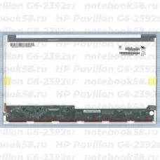 Матрица для ноутбука HP Pavilion G6-2392sr (1366x768 HD) TN, 40pin, Глянцевая