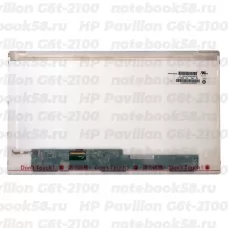 Матрица для ноутбука HP Pavilion G6t-2100 (1366x768 HD) TN, 40pin, Матовая