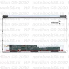 Матрица для ноутбука HP Pavilion G6-2030 (1366x768 HD) TN, 40pin, Глянцевая
