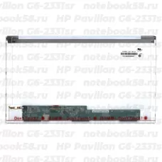 Матрица для ноутбука HP Pavilion G6-2331sr (1366x768 HD) TN, 40pin, Глянцевая