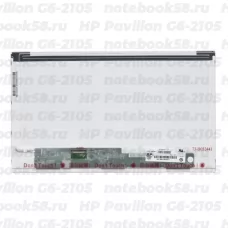 Матрица для ноутбука HP Pavilion G6-2105 (1366x768 HD) TN, 40pin, Матовая