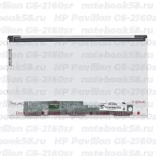 Матрица для ноутбука HP Pavilion G6-2160sr (1366x768 HD) TN, 40pin, Матовая