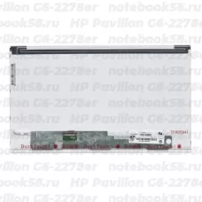 Матрица для ноутбука HP Pavilion G6-2278er (1366x768 HD) TN, 40pin, Матовая
