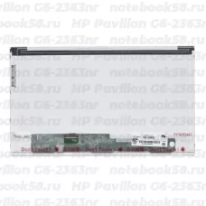 Матрица для ноутбука HP Pavilion G6-2363nr (1366x768 HD) TN, 40pin, Матовая