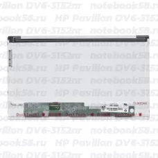 Матрица для ноутбука HP Pavilion DV6-3152nr (1366x768 HD) TN, 40pin, Матовая