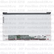 Матрица для ноутбука HP Pavilion DV6-3218 (1366x768 HD) TN, 40pin, Матовая