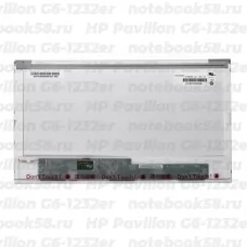 Матрица для ноутбука HP Pavilion G6-1232er (1366x768 HD) TN, 40pin, Глянцевая