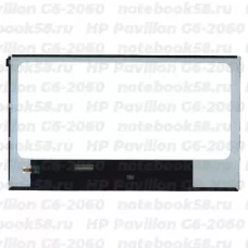Матрица для ноутбука HP Pavilion G6-2060 (1366x768 HD) TN, 40pin, Глянцевая