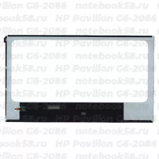 Матрица для ноутбука HP Pavilion G6-2086 (1366x768 HD) TN, 40pin, Глянцевая