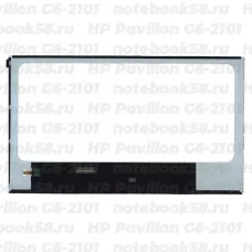 Матрица для ноутбука HP Pavilion G6-2101 (1366x768 HD) TN, 40pin, Глянцевая