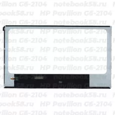 Матрица для ноутбука HP Pavilion G6-2104 (1366x768 HD) TN, 40pin, Глянцевая