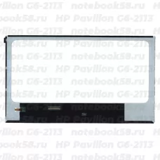 Матрица для ноутбука HP Pavilion G6-2113 (1366x768 HD) TN, 40pin, Глянцевая