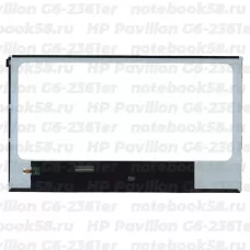 Матрица для ноутбука HP Pavilion G6-2361er (1366x768 HD) TN, 40pin, Глянцевая