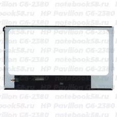 Матрица для ноутбука HP Pavilion G6-2380 (1366x768 HD) TN, 40pin, Глянцевая