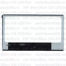 Матрица для ноутбука HP Pavilion G6-2393er (1366x768 HD) TN, 40pin, Глянцевая