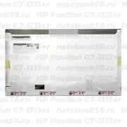 Матрица для ноутбука HP Pavilion G7-1313er (1600x900 HD+) TN, 40pin, Матовая