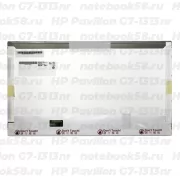 Матрица для ноутбука HP Pavilion G7-1313nr (1600x900 HD+) TN, 40pin, Матовая