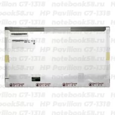 Матрица для ноутбука HP Pavilion G7-1318 (1600x900 HD+) TN, 40pin, Матовая