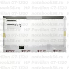 Матрица для ноутбука HP Pavilion G7-1320 (1600x900 HD+) TN, 40pin, Матовая