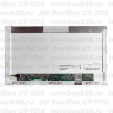 Матрица для ноутбука HP Pavilion G7-1316 (1600x900 HD+) TN, 40pin, Матовая