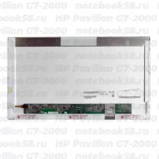 Матрица для ноутбука HP Pavilion G7-2000 (1600x900 HD+) TN, 40pin, Матовая