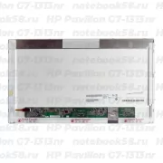 Матрица для ноутбука HP Pavilion G7-1313nr (1600x900 HD+) TN, 40pin, Матовая