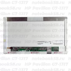 Матрица для ноутбука HP Pavilion G7-1317 (1600x900 HD+) TN, 40pin, Матовая