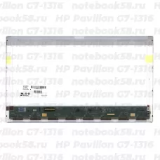 Матрица для ноутбука HP Pavilion G7-1316 (1600x900 HD+) TN, 40pin, Матовая